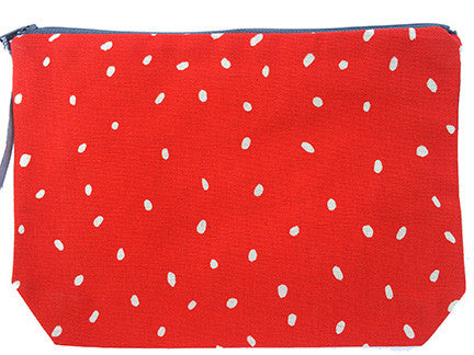 Pouch Purse - African Proverb - Children - Red