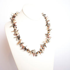 Beaded Spikey Necklace