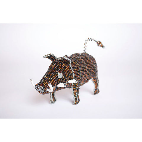 beautiful handmade warthog ornament africa