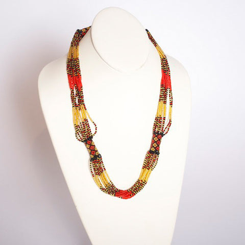 Multistrand Zulu Necklace