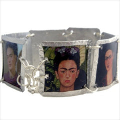 Frida Kahlo Bracelet by Beverly Price