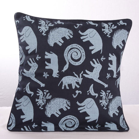 Nature Print Cushion Cover