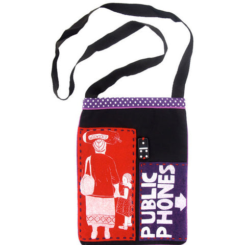 Public Phones Handbag by Yda