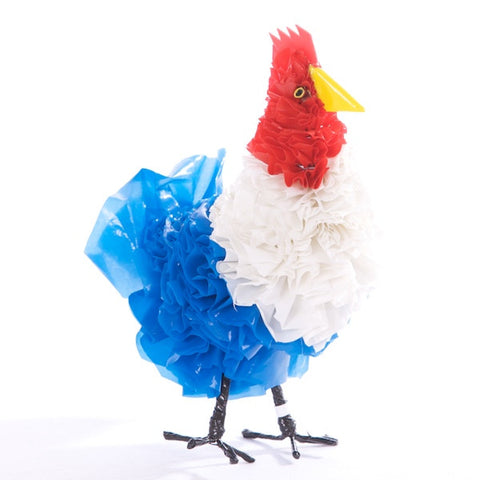 Recycled Plastic Rooster