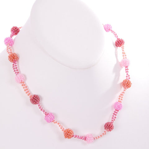 Beaded Ball Necklace - Small